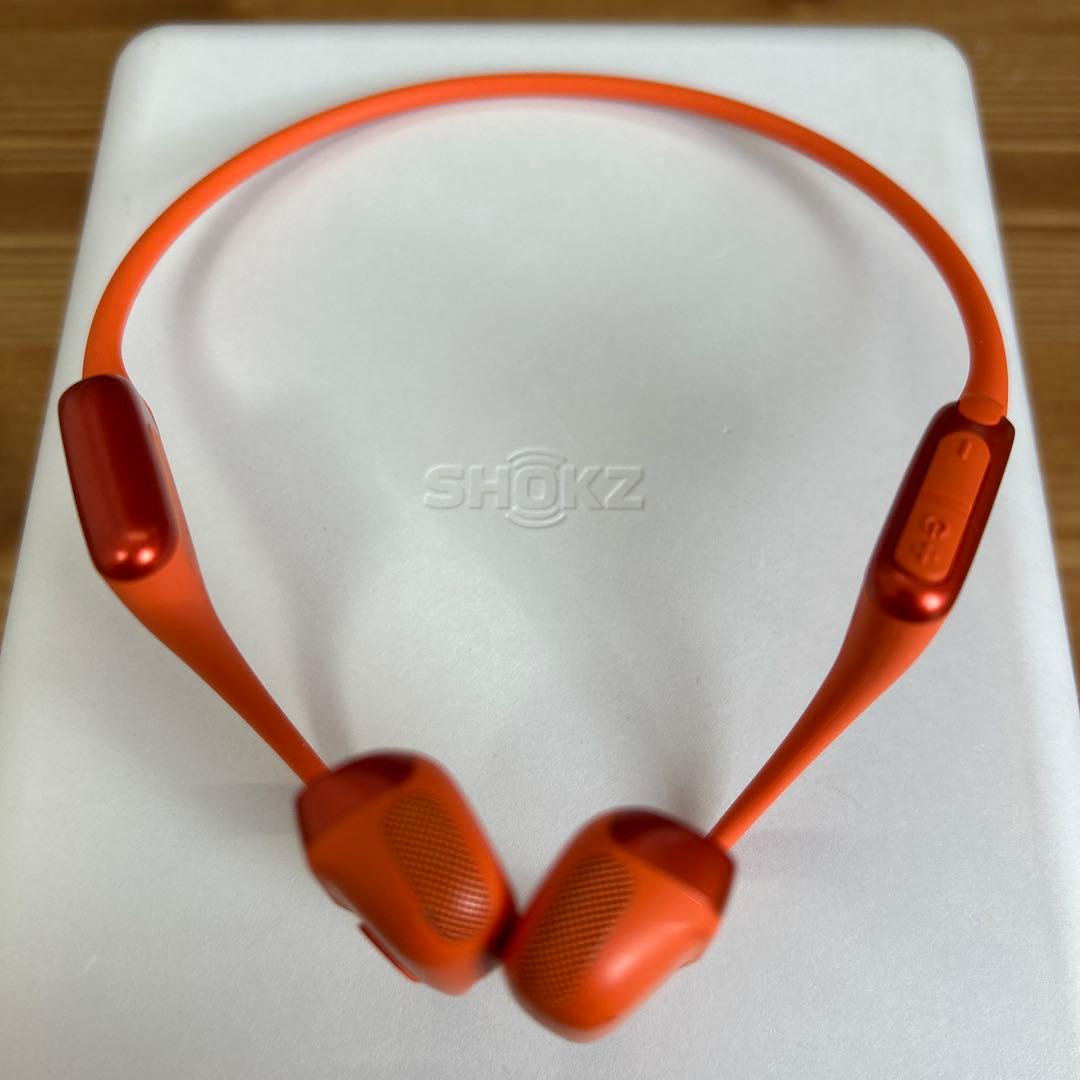 Shokz OpenRun Pro 2 Series 骨伝導イヤホン　オレンジ