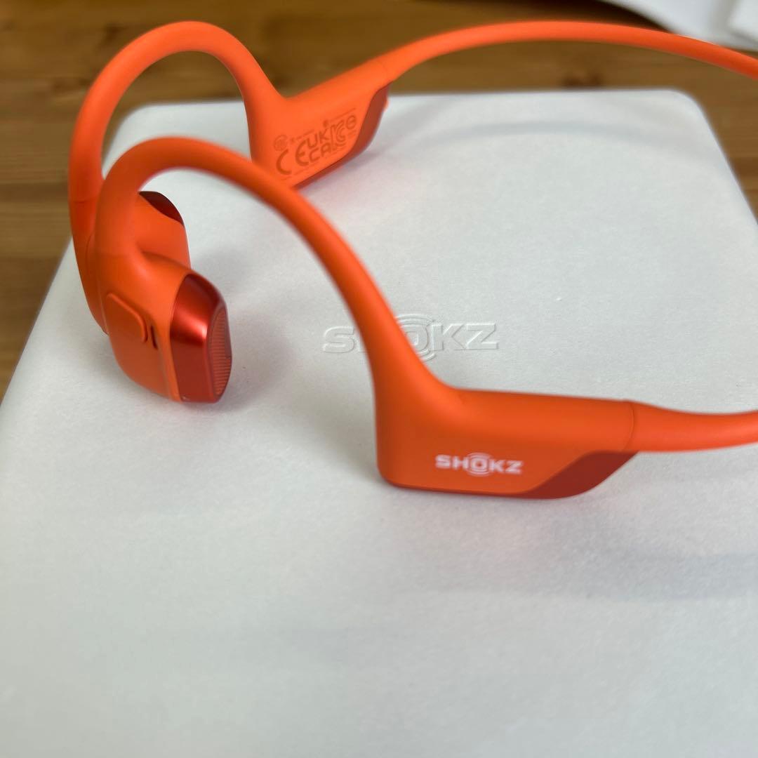 Shokz OpenRun Pro 2 Series 骨伝導イヤホン　オレンジ