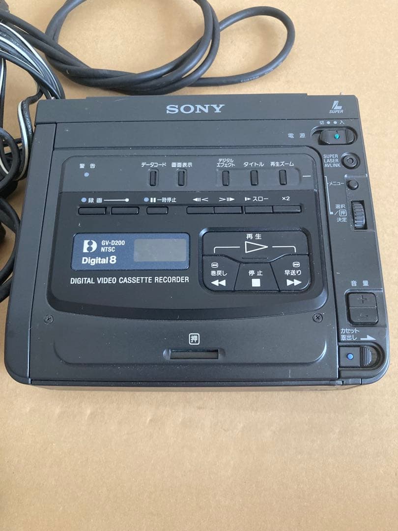 SONY GV-D200 デジタルビデオカセットレコーダー　ジャンク