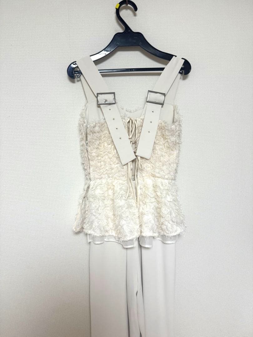 eimy istoire バックシャンロンパース ホワイト