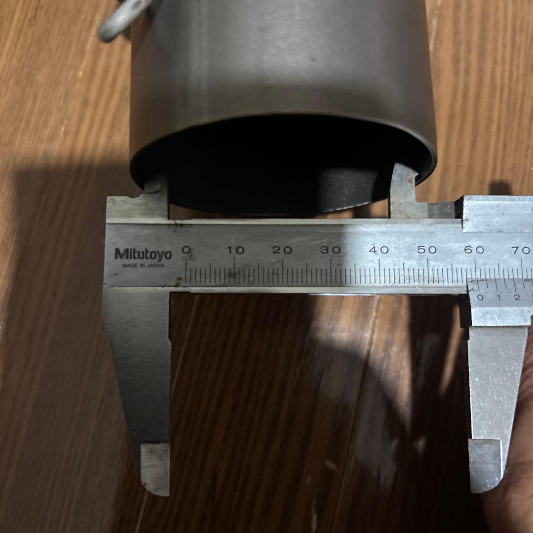 60パイ用チタンサイレンサー