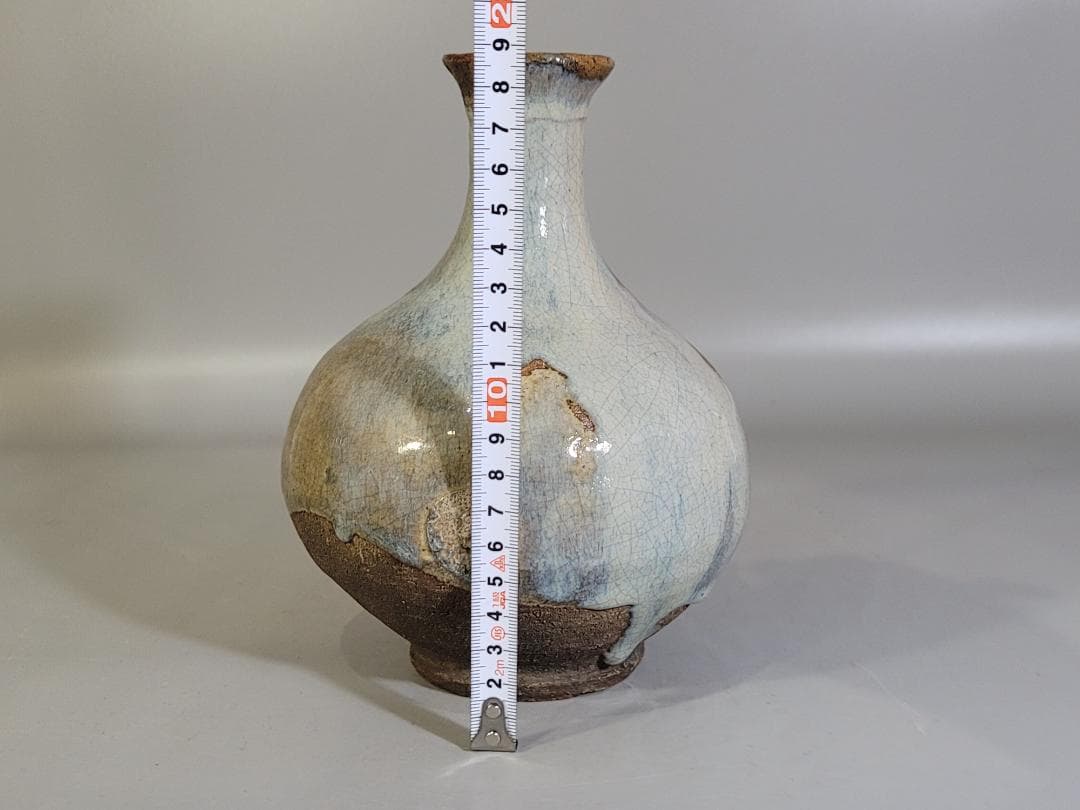 古美術 李朝 会寧 朝鮮焼 花瓶 徳利 時代物 茶道具伝来