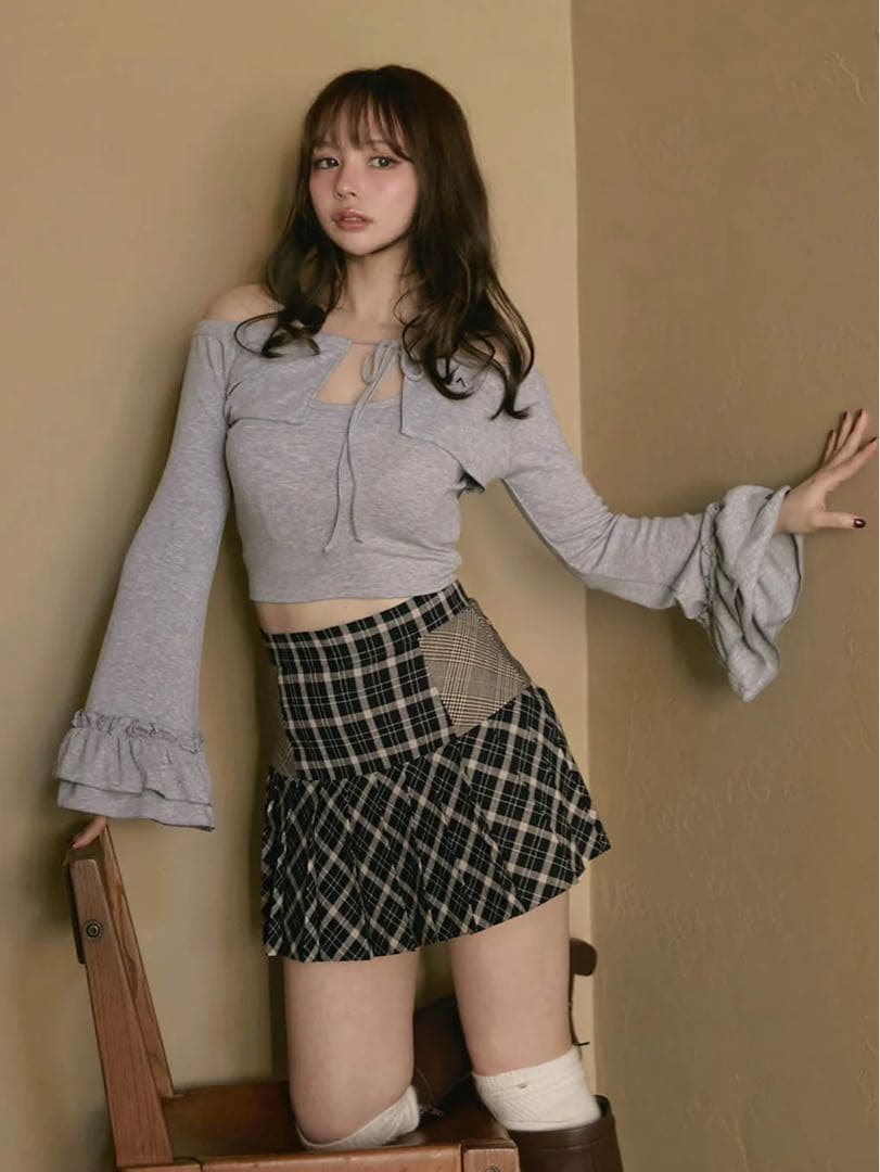 トップス andmary maddie mellow ribbon set