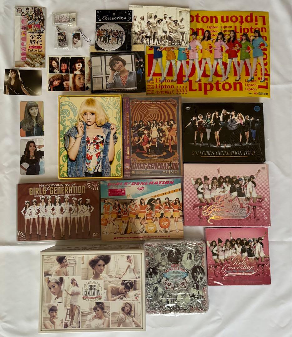 少女時代 CD/DVD/グッズ/ペンライト まとめ売り