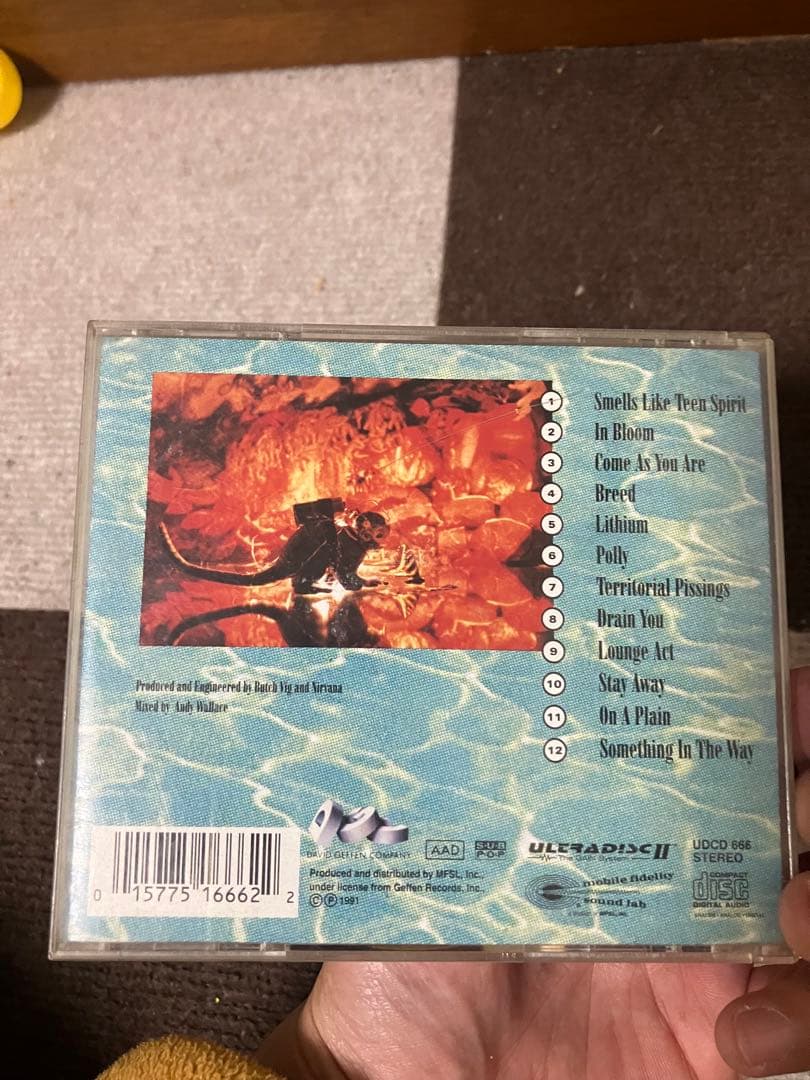 NIRVANA NEVERMIND CD オリジナルマスターレコーディング☆