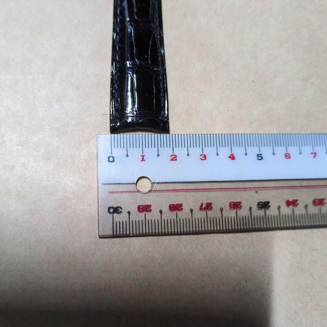 ヴァシュロンコンスタンタン　 黒 クロコベルト 純正