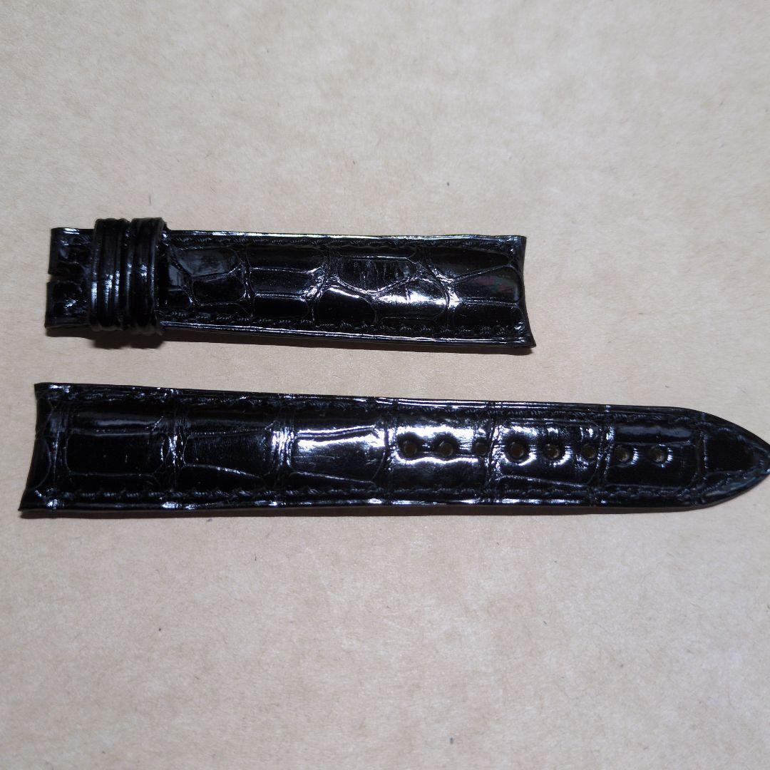 ヴァシュロンコンスタンタン　 黒 クロコベルト 純正