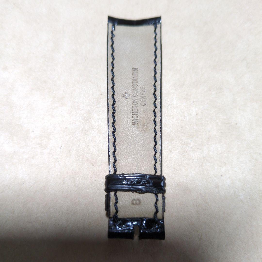 ヴァシュロンコンスタンタン　 黒 クロコベルト 純正