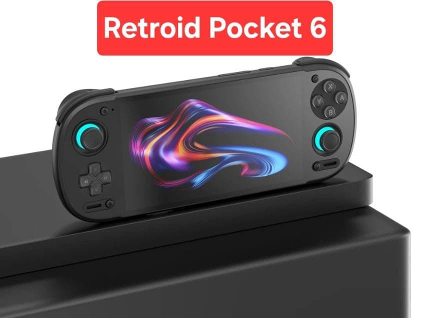 Retroid Pocket 6 12GB+256GB　Blackカラー
