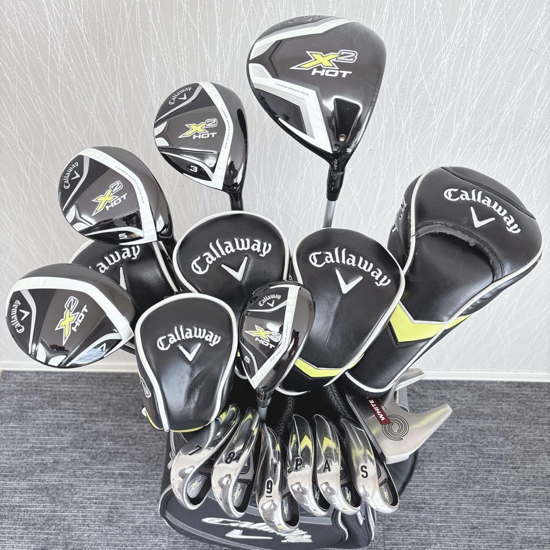 美品❗️超豪華❗キャロウェイ/X2 HOT 初心者 レディース 本格派ゴルフセット