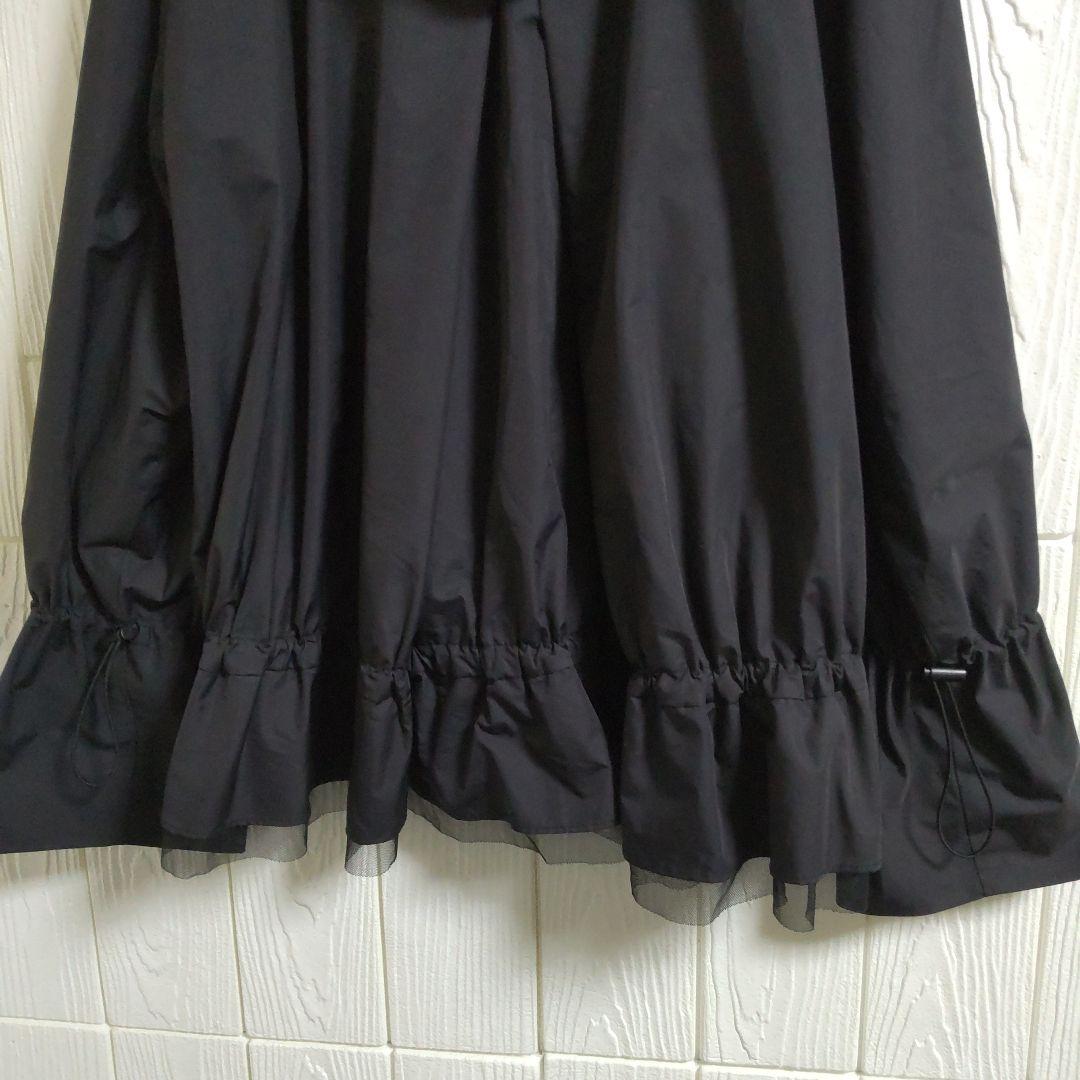 チャコット バランス タフタフリル ジャケット　 M ブラック 撥水 防風