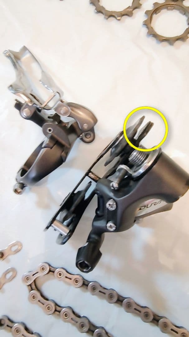 Shimano ULTEGRA RD FD FC CSセット 10s アルテグラ