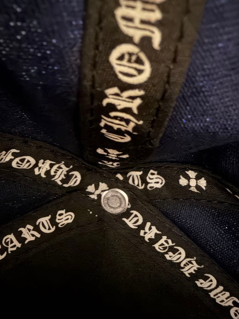 CH刺繍ネイビーキャップ