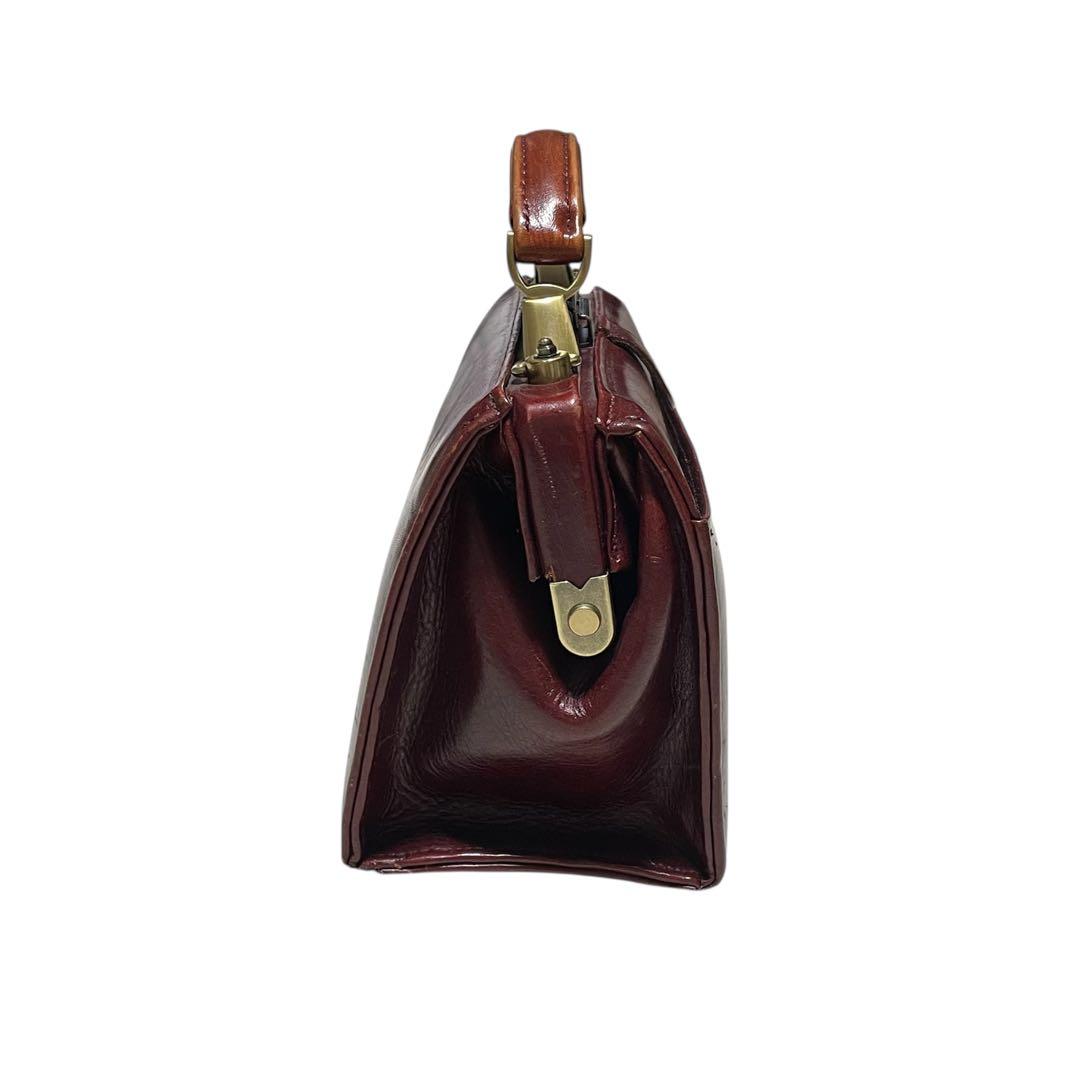 atelierCODEL レザー ミニダレスバッグ ダークブラウン