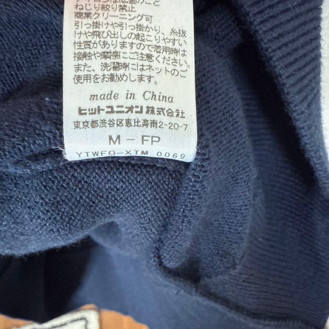 【BEAMS別注】FRED PERRY ハーフジップ ニットポロ