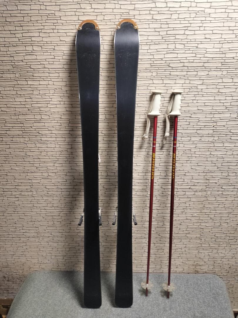 Kazama スキー板 RIABLID 137cmストック 3点セット