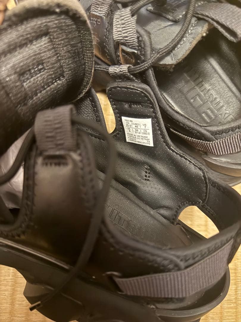 オニツカタイガー DENTIGRE CAGE デンティグレ ケージ BLACK