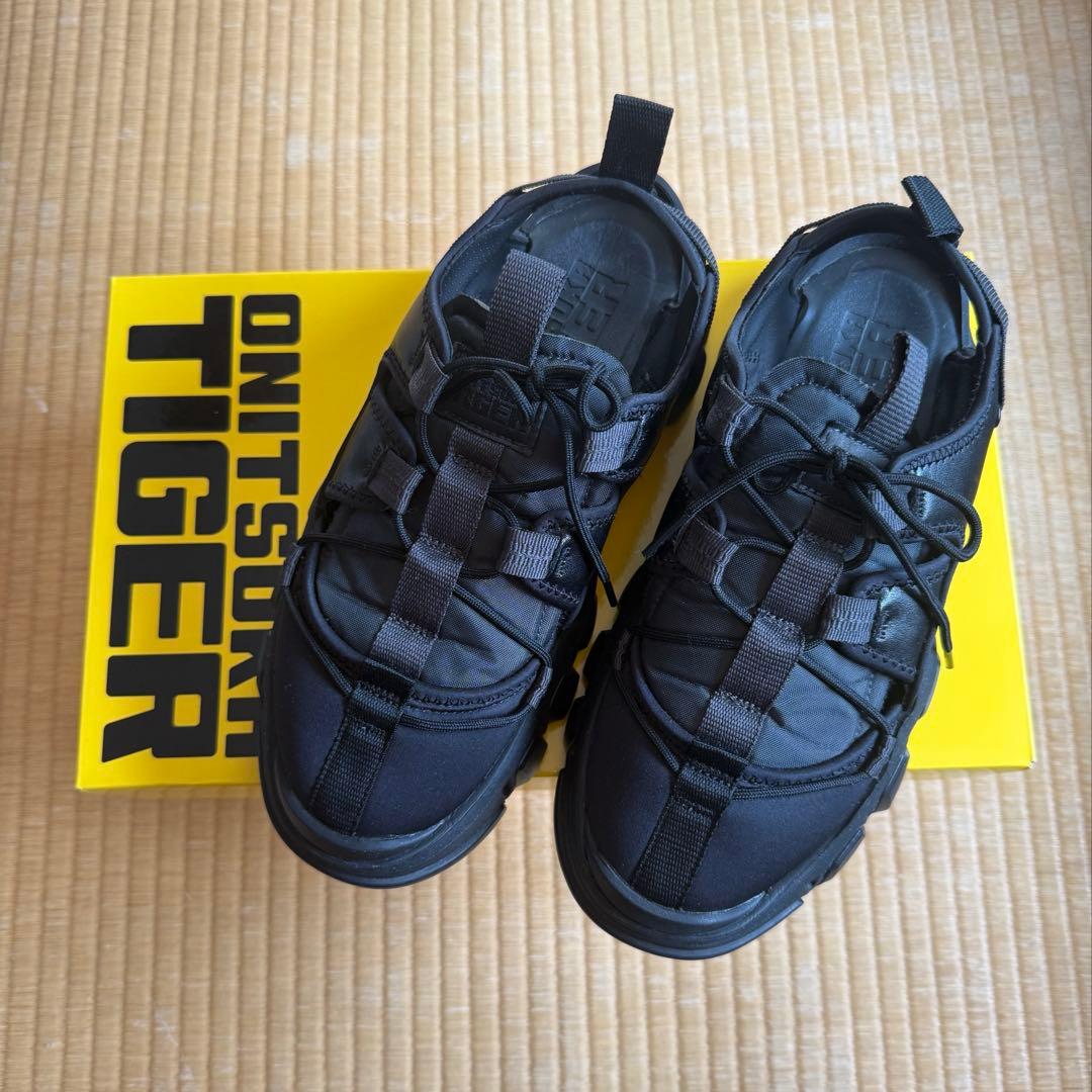 オニツカタイガー DENTIGRE CAGE デンティグレ ケージ BLACK