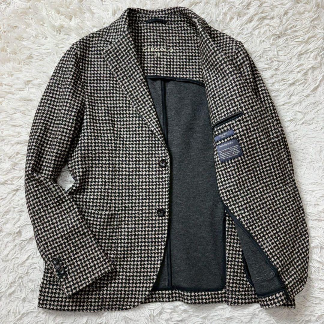 【極美品】CIRCOLO1901 テーラードジャケット 千鳥格子 50