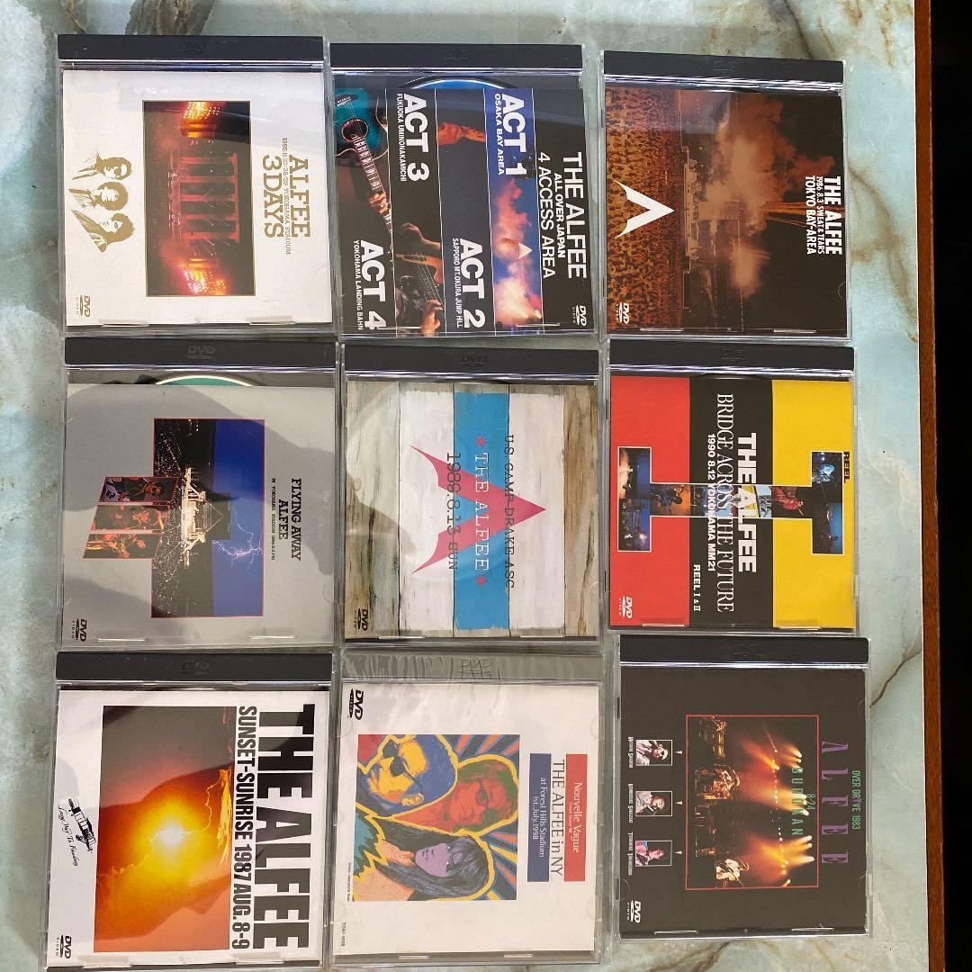 THE ALFEE DVD 25タイトルセット　アルフィー