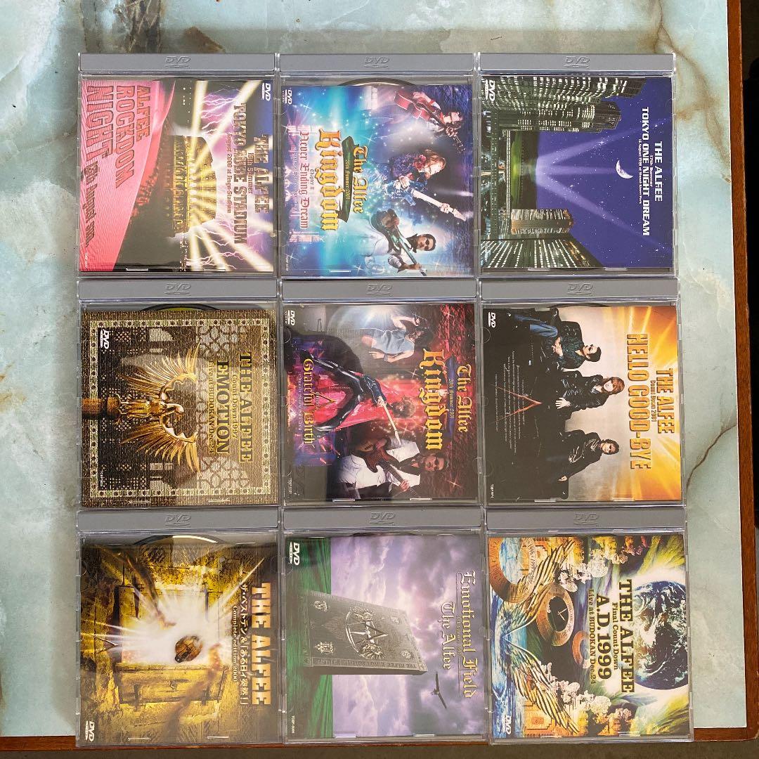 THE ALFEE DVD 25タイトルセット　アルフィー