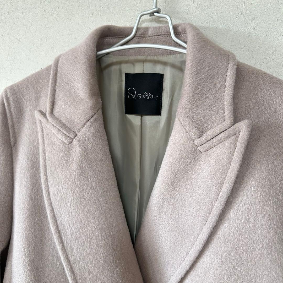 未使用✨アーバンリサーチロッソ カシミヤ混 ウールコート 36