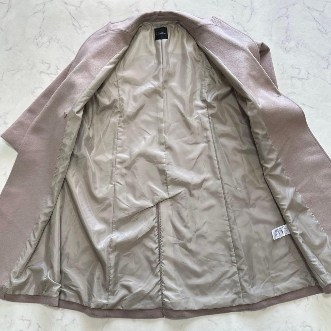 未使用✨アーバンリサーチロッソ カシミヤ混 ウールコート 36