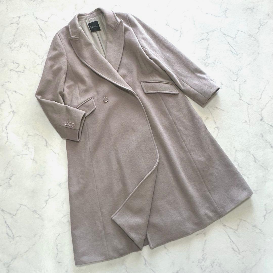 未使用✨アーバンリサーチロッソ カシミヤ混 ウールコート 36