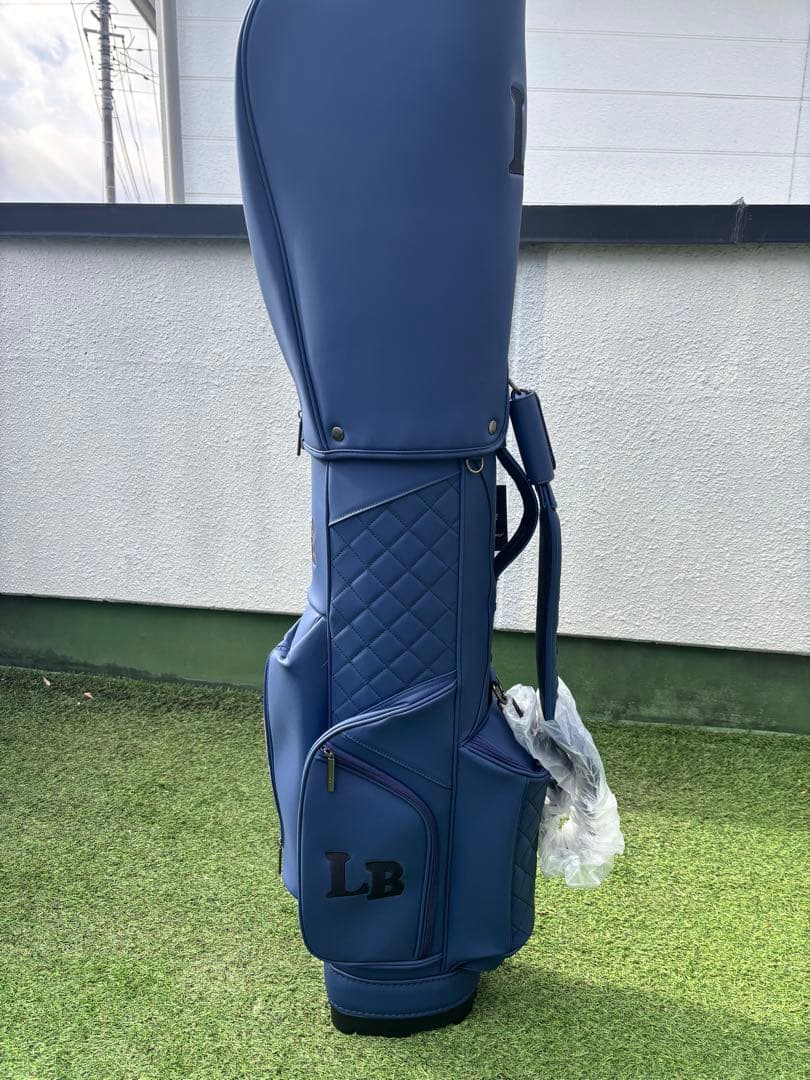 リー ベネディクト ゴルフ　キャディバッグ　新品　ゴルフバッグ　ネイビー　ブルー