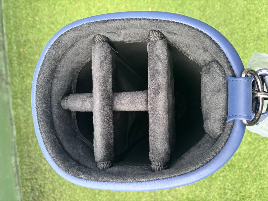 リー ベネディクト ゴルフ　キャディバッグ　新品　ゴルフバッグ　ネイビー　ブルー