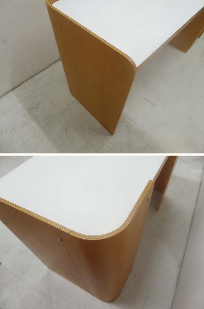 ■ACTUS ■アクタスキッズ ANFUN デスク 机 学習机 袖机付 ビーチ材