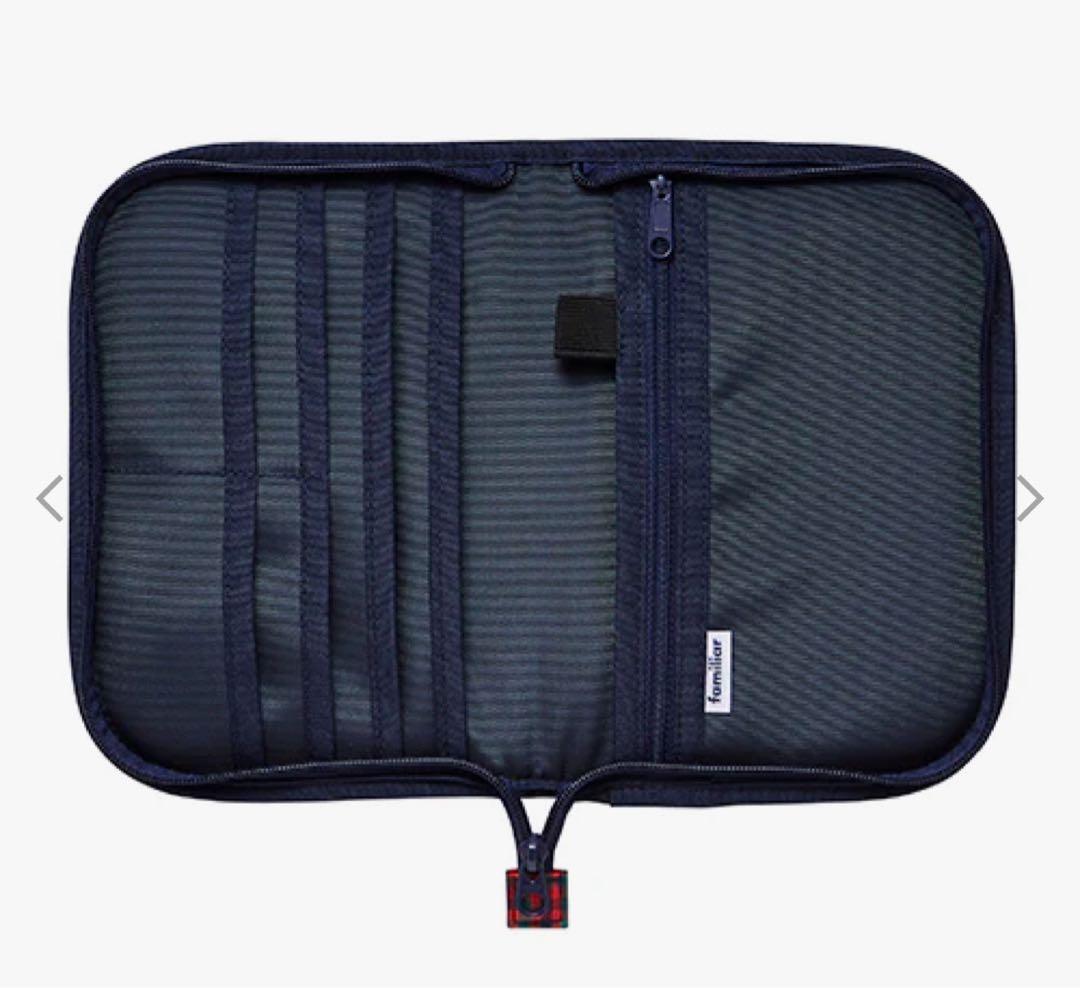 ファミリア 母子手帳ケース 赤系ファミリアチェック 001 新品タグ付き