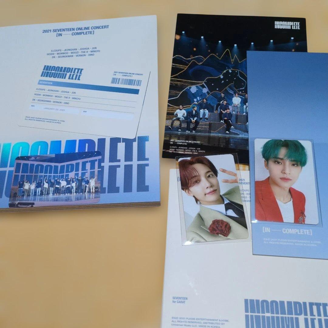 SEVENTEEN INCOMPLETE フォトカードセット