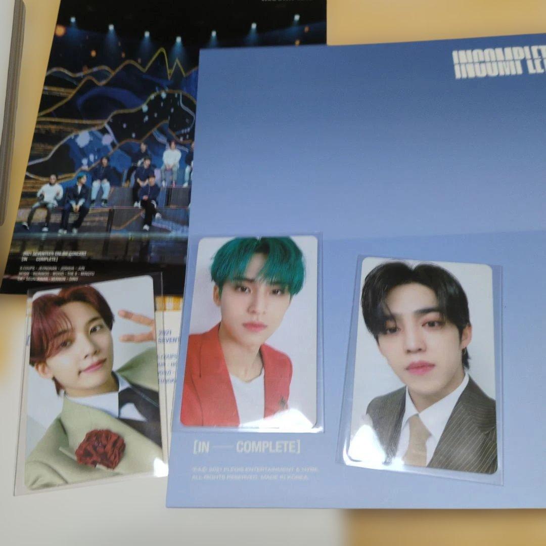 SEVENTEEN INCOMPLETE フォトカードセット