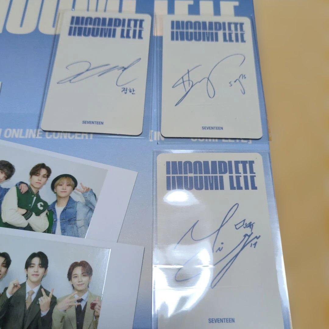 SEVENTEEN INCOMPLETE フォトカードセット