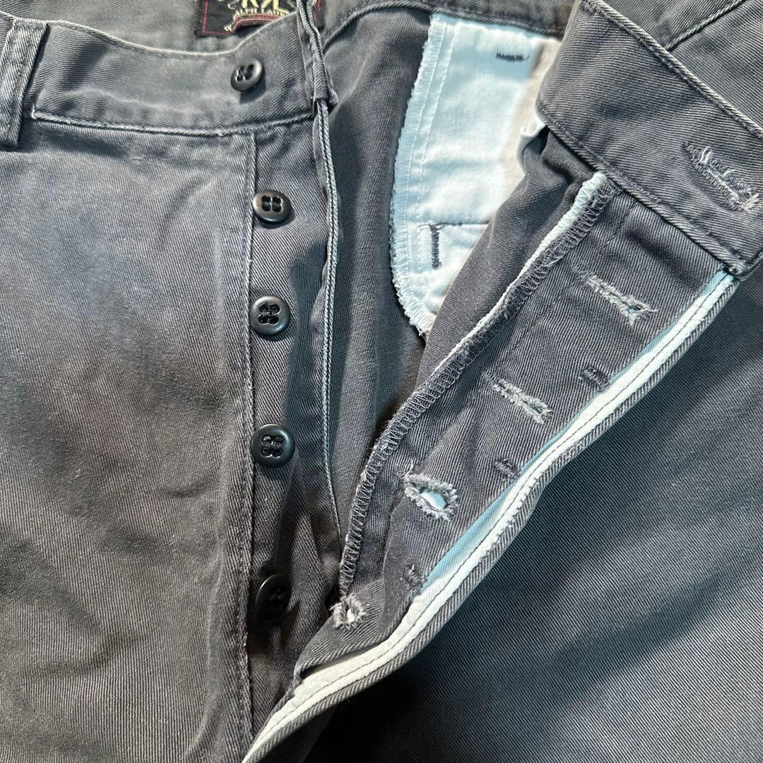 RRL ラルフローレン USA製 チノパン W35 股上深め 要アイロン
