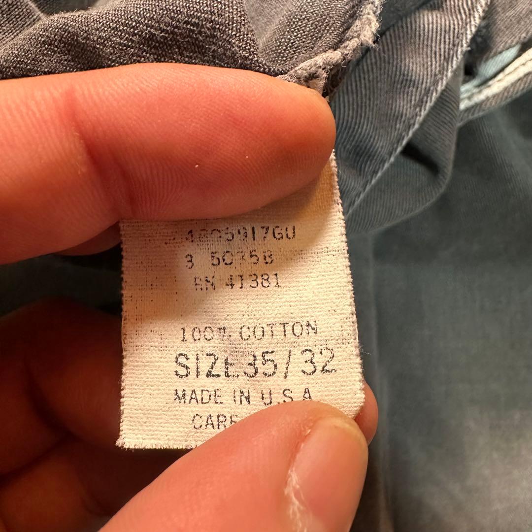 RRL ラルフローレン USA製 チノパン W35 股上深め 要アイロン