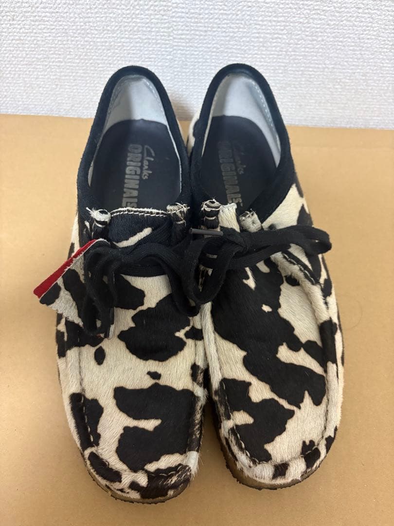 CLARKS カウ ワラビー ハラコ