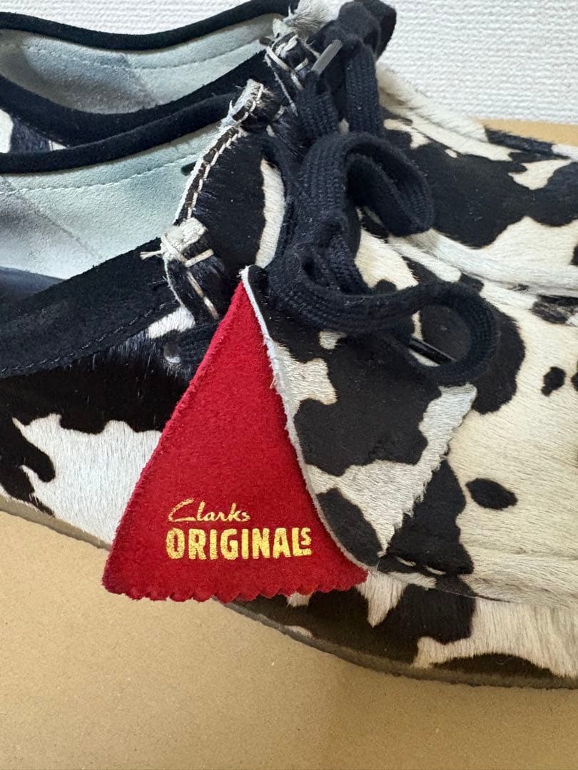CLARKS カウ ワラビー ハラコ