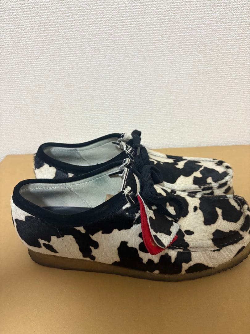 CLARKS カウ ワラビー ハラコ
