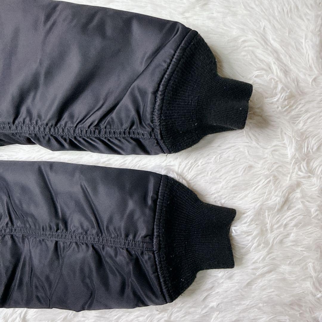 ✨美品✨ アルファ MA-1 フライトジャケット 黒 L y2k 短丈