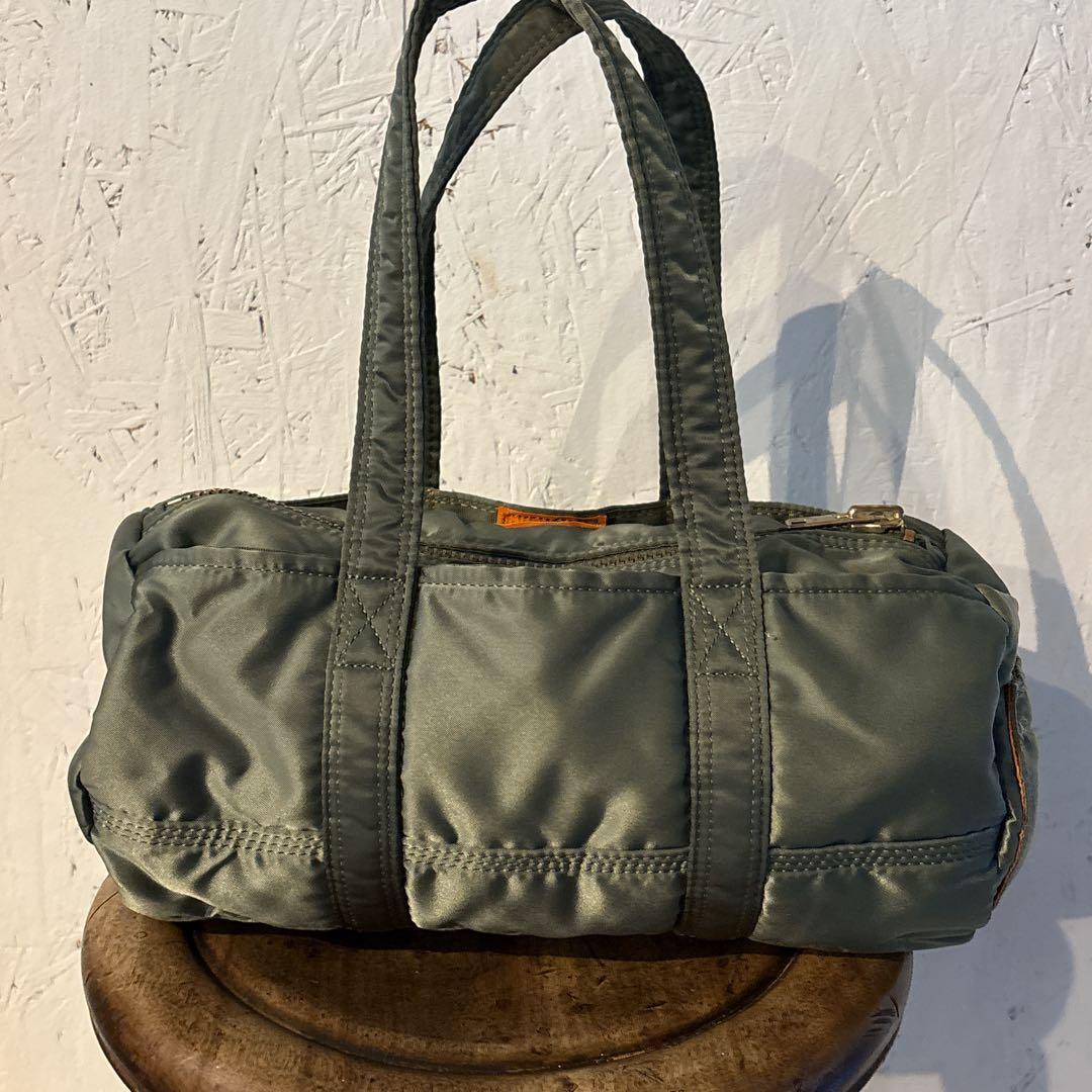 美品✨ PORTER ポーター タンカー　ミニボストンバッグ　セージグリーン