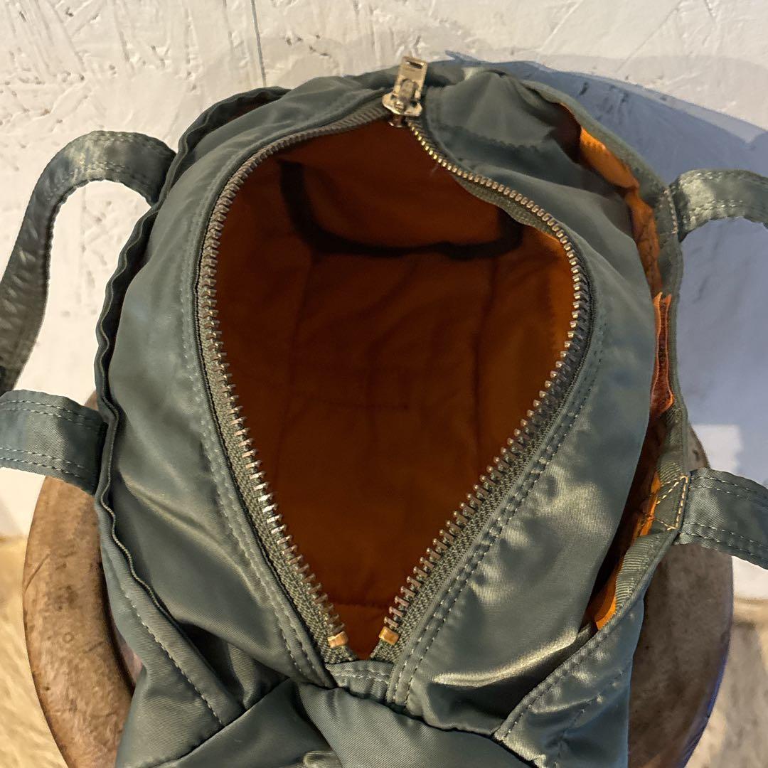 美品✨ PORTER ポーター タンカー　ミニボストンバッグ　セージグリーン