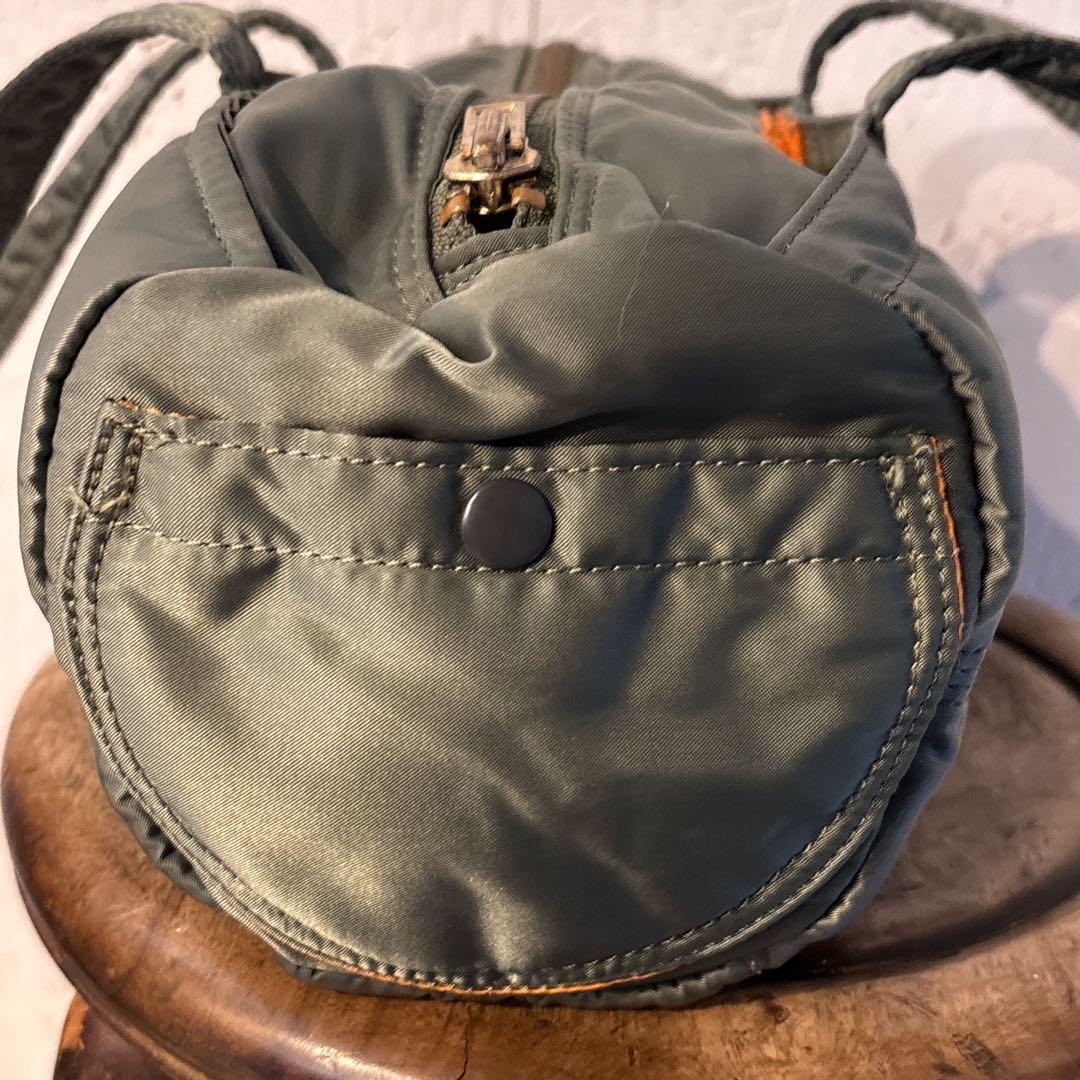 美品✨ PORTER ポーター タンカー　ミニボストンバッグ　セージグリーン