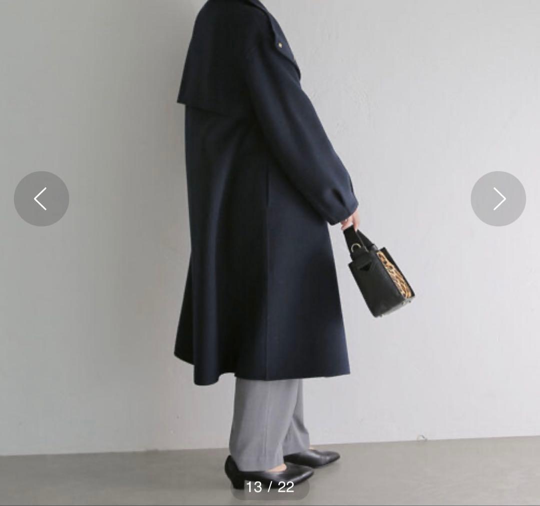 ラトータリテ　リバーハイネックロングコート