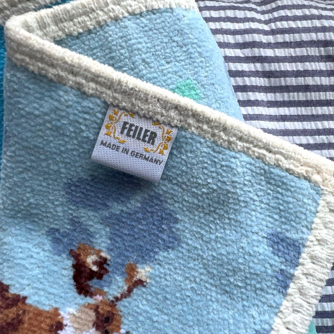 フェイラー 新品　プティバス おくるみ ワールドアニマルマップ　VERY