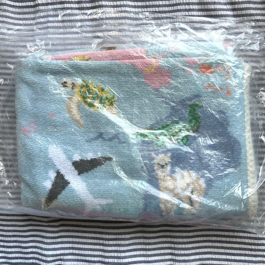 フェイラー 新品　プティバス おくるみ ワールドアニマルマップ　VERY