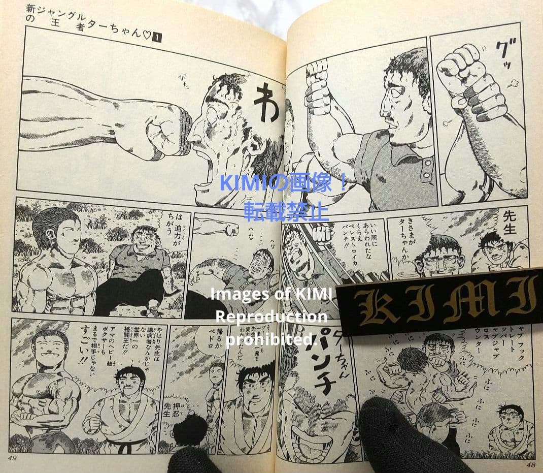 希少 初版 新ジャングルの王者ターちゃん 1 コミック 本 1991 徳弘 正也