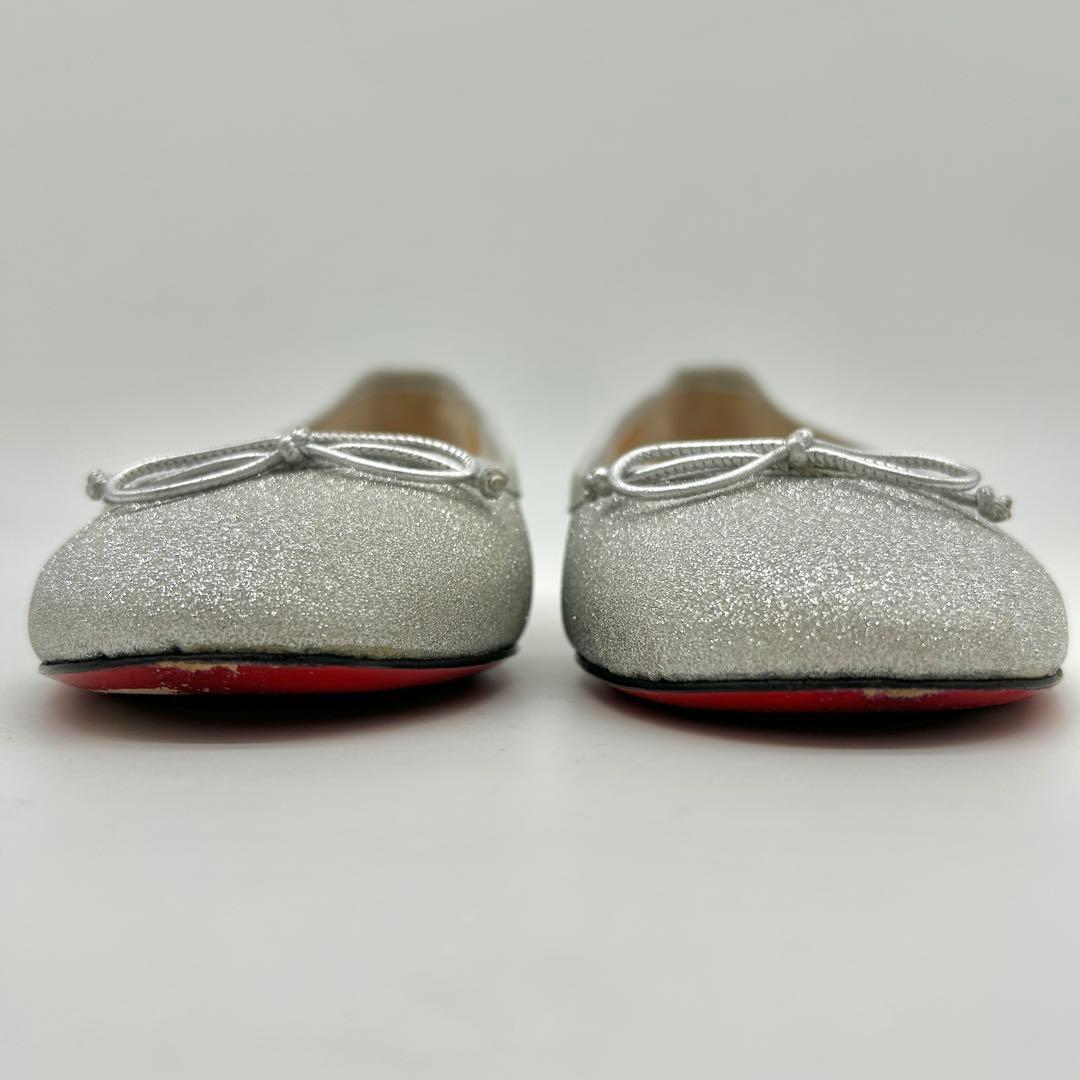 【極美品】クリスチャンルブタン フラットシューズ