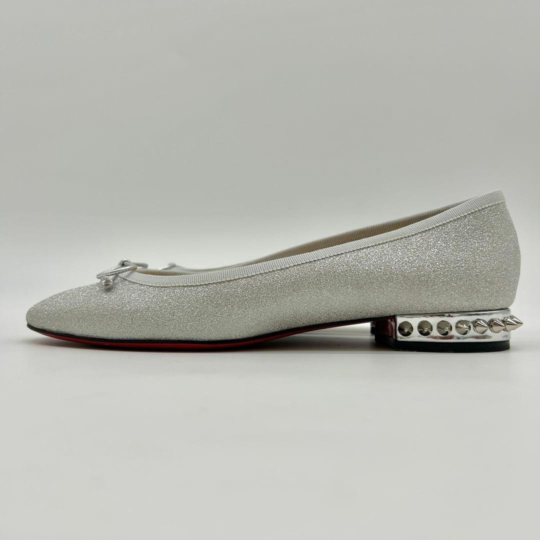 【極美品】クリスチャンルブタン フラットシューズ